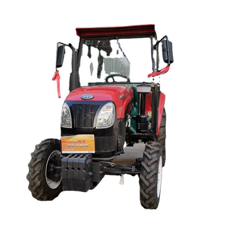 全新东方红涡轮增压动力拖拉机 田园农用耙地机 四轮拉粮车图5