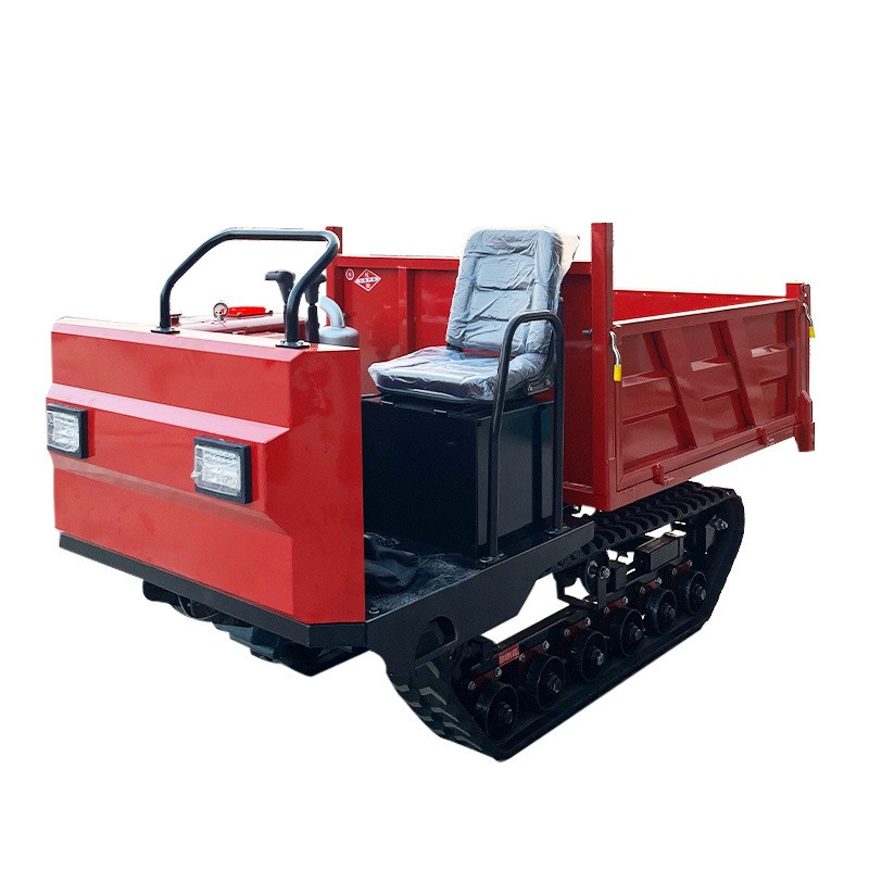 履带运输车 小型2吨3吨全地形自卸果园山地农用爬山虎 履带运输车图4