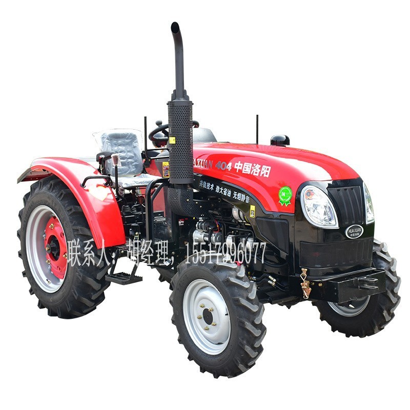 华宣TY-400ATY-404A四轮农用拖拉机旋耕机 铧式犁 轮式东方红机图5