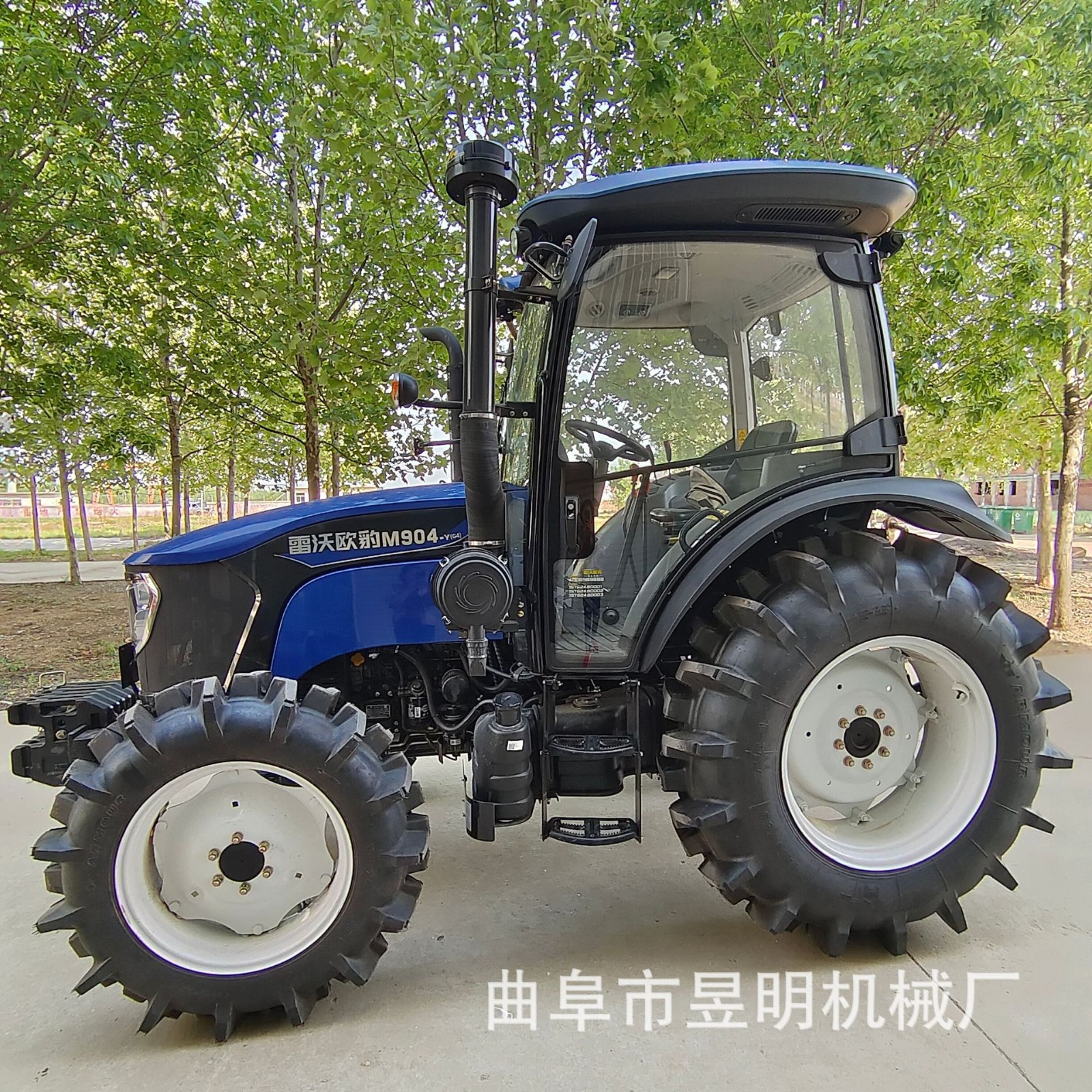 潍柴动力雷沃904国四12+12配2米旋耕机翻转梨原厂空调驾驶室强压