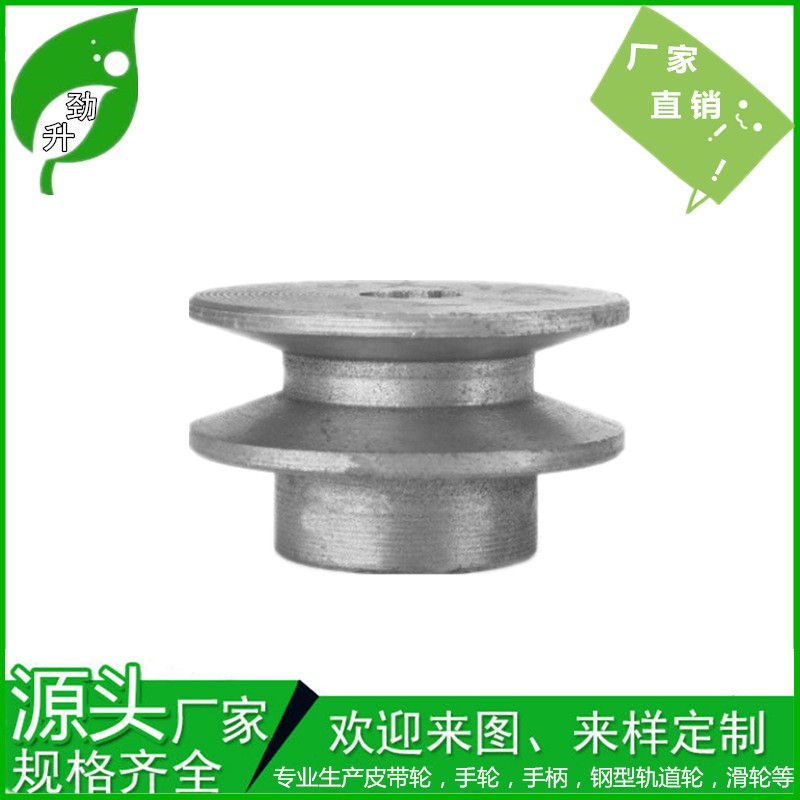 厂家直供各种规格三角皮带轮 单槽B型皮带盘 铸铁传动皮带轮1b平图5