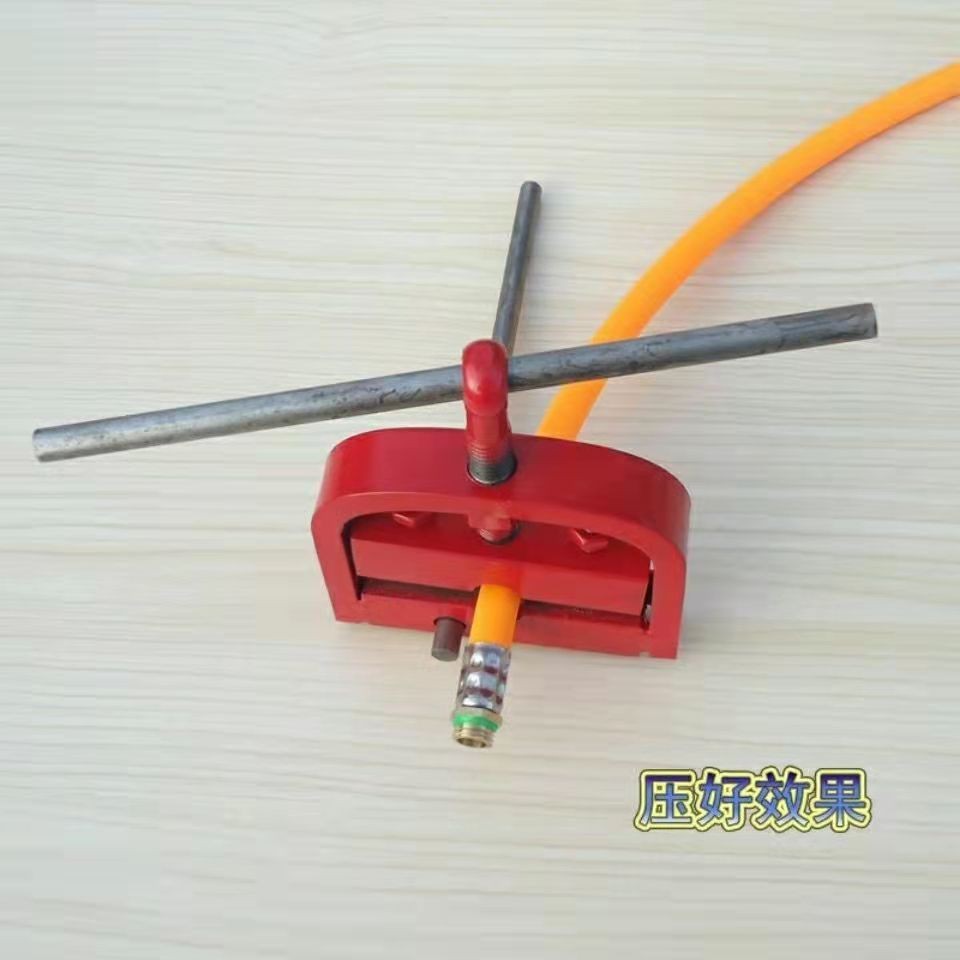 打药管扣紧器不锈钢套套子液压钳配件高压管接头压管机不锈钢套图5