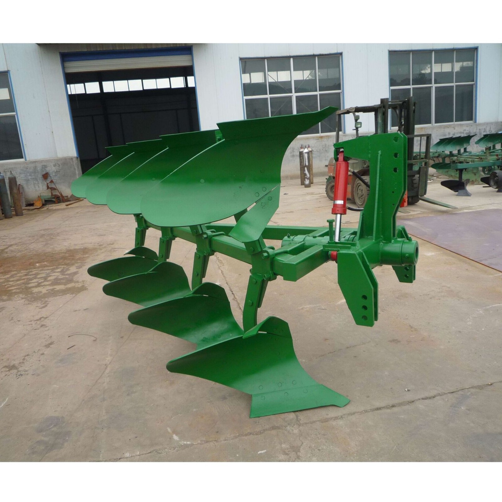 翻转铧犁 铧犁 犁柱式铧犁 435铧式犁四轮拖拉机后牵引铧式犁图3