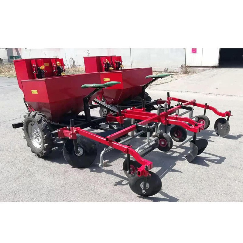 四轮拖拉机带土豆播种机一体机 马铃薯种植机 土豆洋芋播种机图2