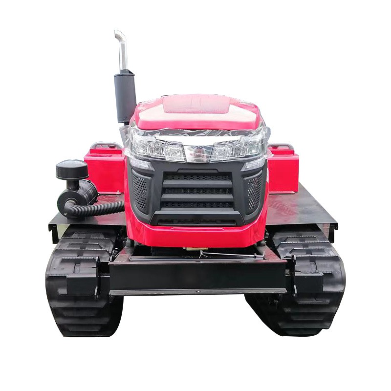 旋耕机 田园管理机多功能家用耕地机犁地机履带式微耕机 旋耕机图5