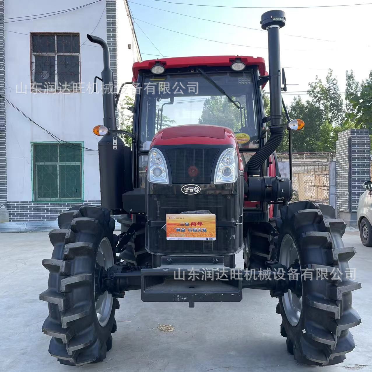 国四四驱904拖拉机 东方红804四轮拖拉机 东方红1204拖拉机视频图3