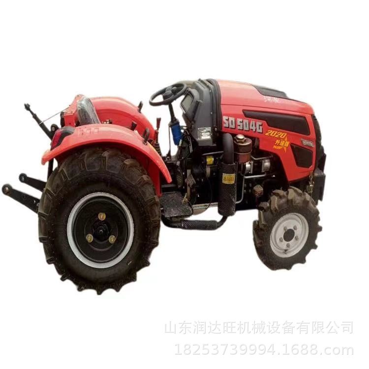 出口版 四轮农用犁地拖拉机 40马力单缸拖拉机小地块山区单杠车图5
