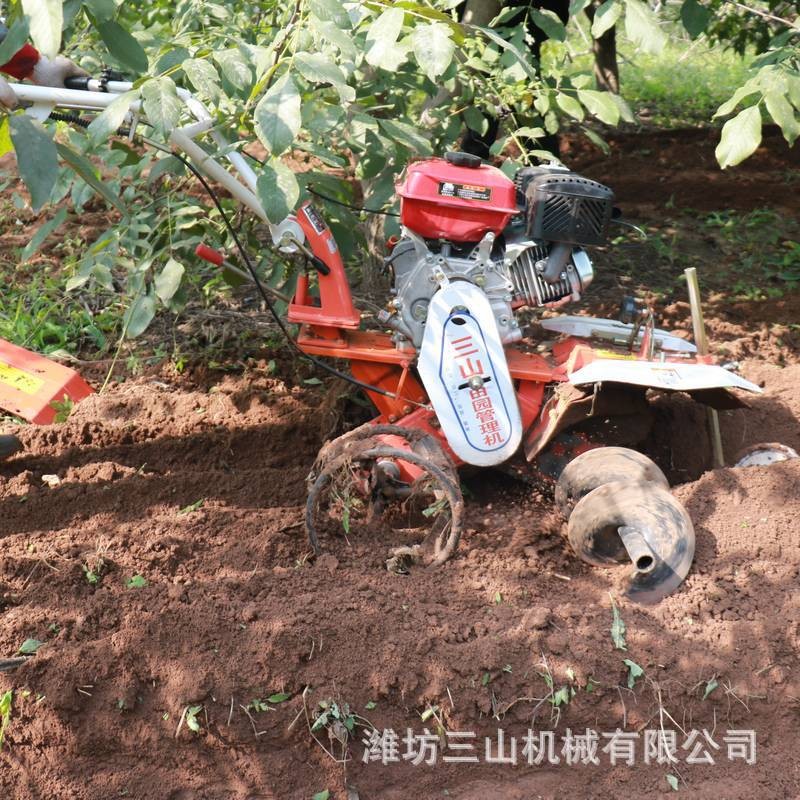 批发306四驱微耕机土豆培土机 四驱微耕机田园管理机 开沟机图5