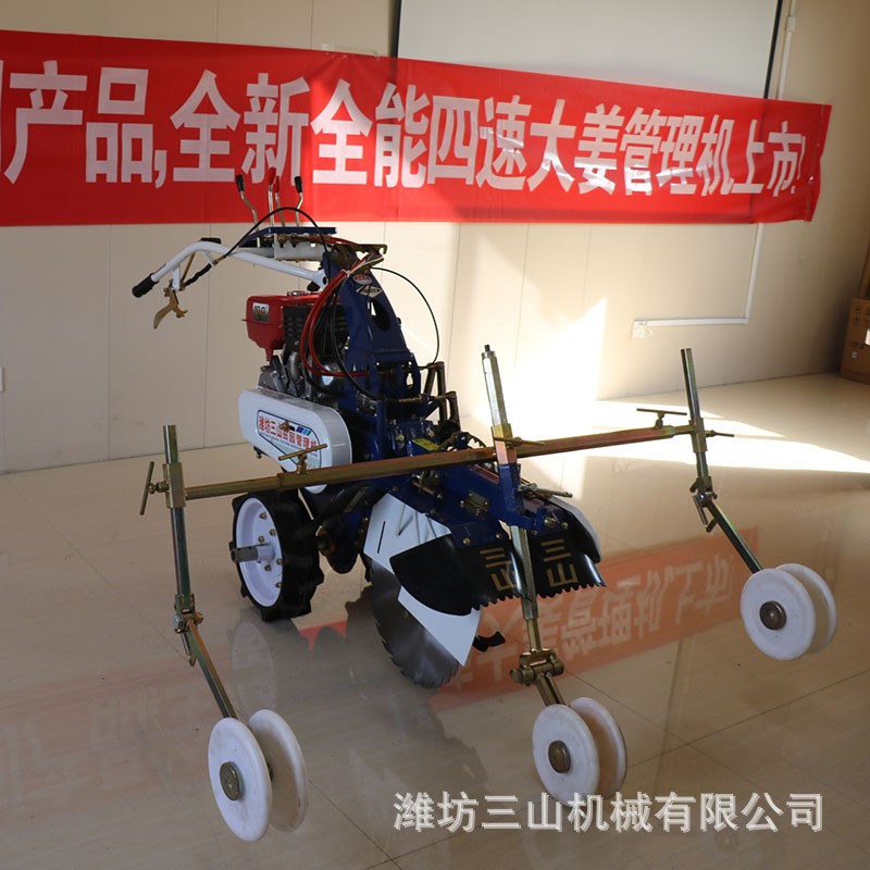 ST田园管理机 大葱培土机 大姜开沟培土机 三山大全能图2