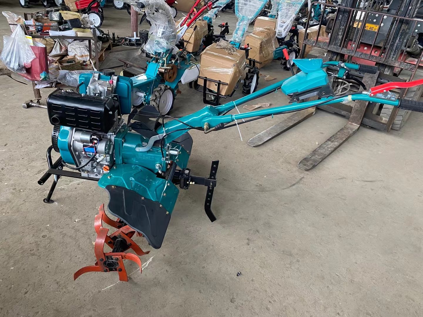 两驱四驱柴油微耕机 直连全齿轮传动款耕地机 多功能开沟机旋耕机图3