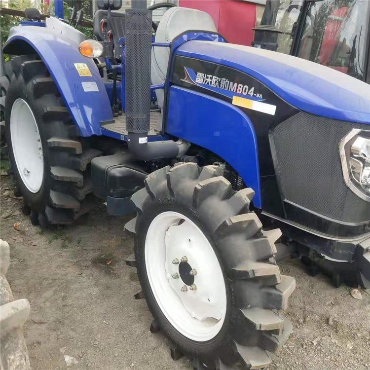 国补雷沃704大棚王四驱轮式拖拉机 农用四轮起垄机 全新车配套农具图4