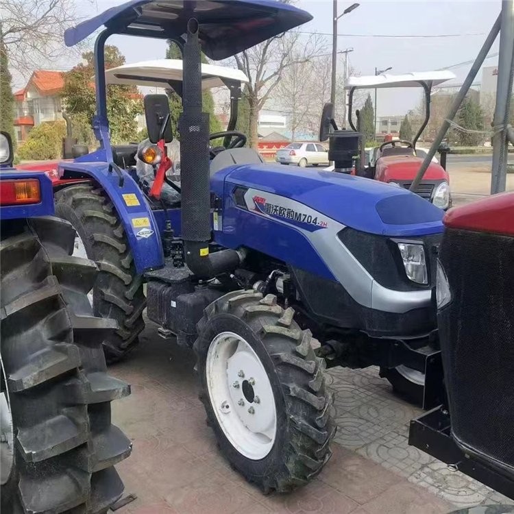国补雷沃704大棚王四驱轮式拖拉机 农用四轮起垄机 全新车配套农具