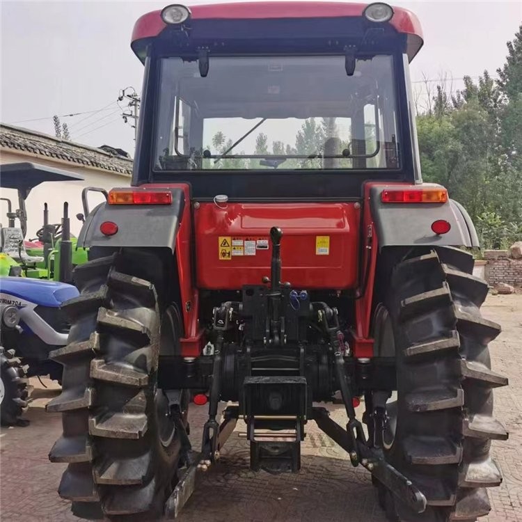 国补雷沃704大棚王四驱轮式拖拉机 农用四轮起垄机 全新车配套农具图3