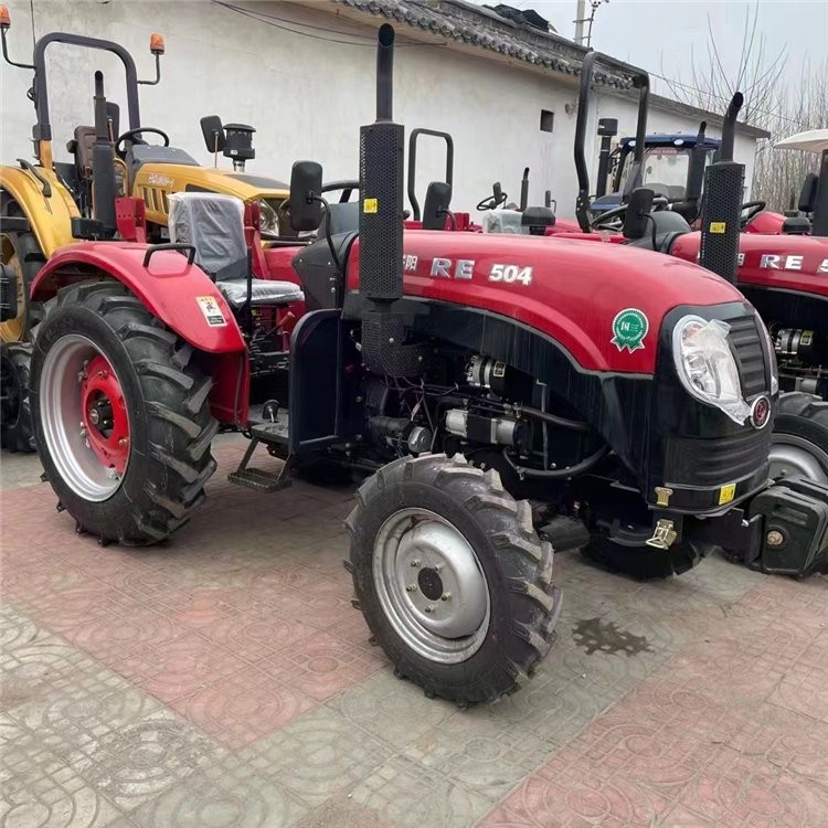 东方红动力704四缸柴油拖拉机 液压转向灵活打地机 可悬挂各种农具图3