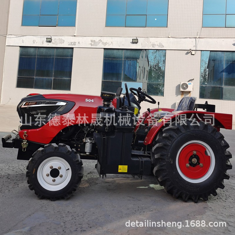 大马力四轮拖拉机504果园大棚旋耕机田园管理机犁地机柴油开沟机图3