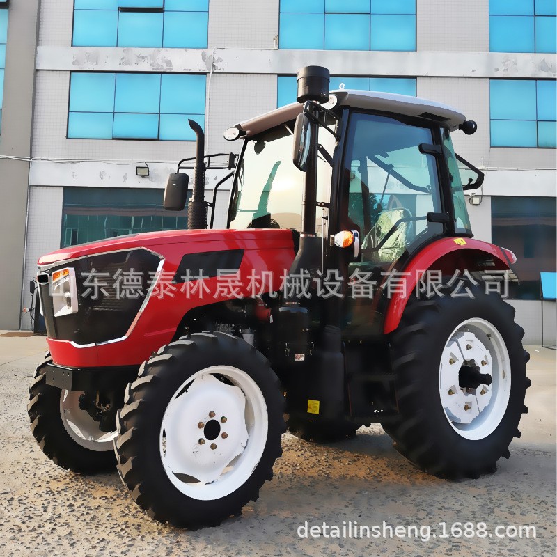 农用大型拖拉机904四驱柴油马力耕地机全地形水旱两用田园管理机图2