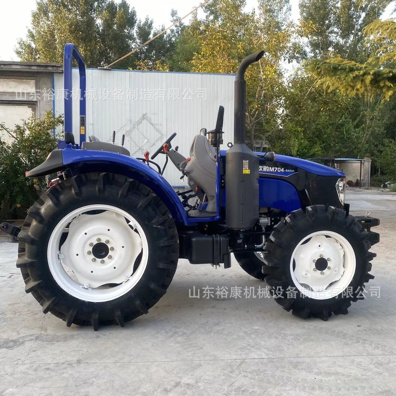 雷沃M704-BA四轮拖拉机 全柴四缸大底盘农用四驱翻地灭茬旋耕机图4