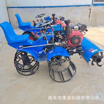 2023新款水田机 七郎四驱微耕机 多功能稻田旋耕机 拖拉机价格