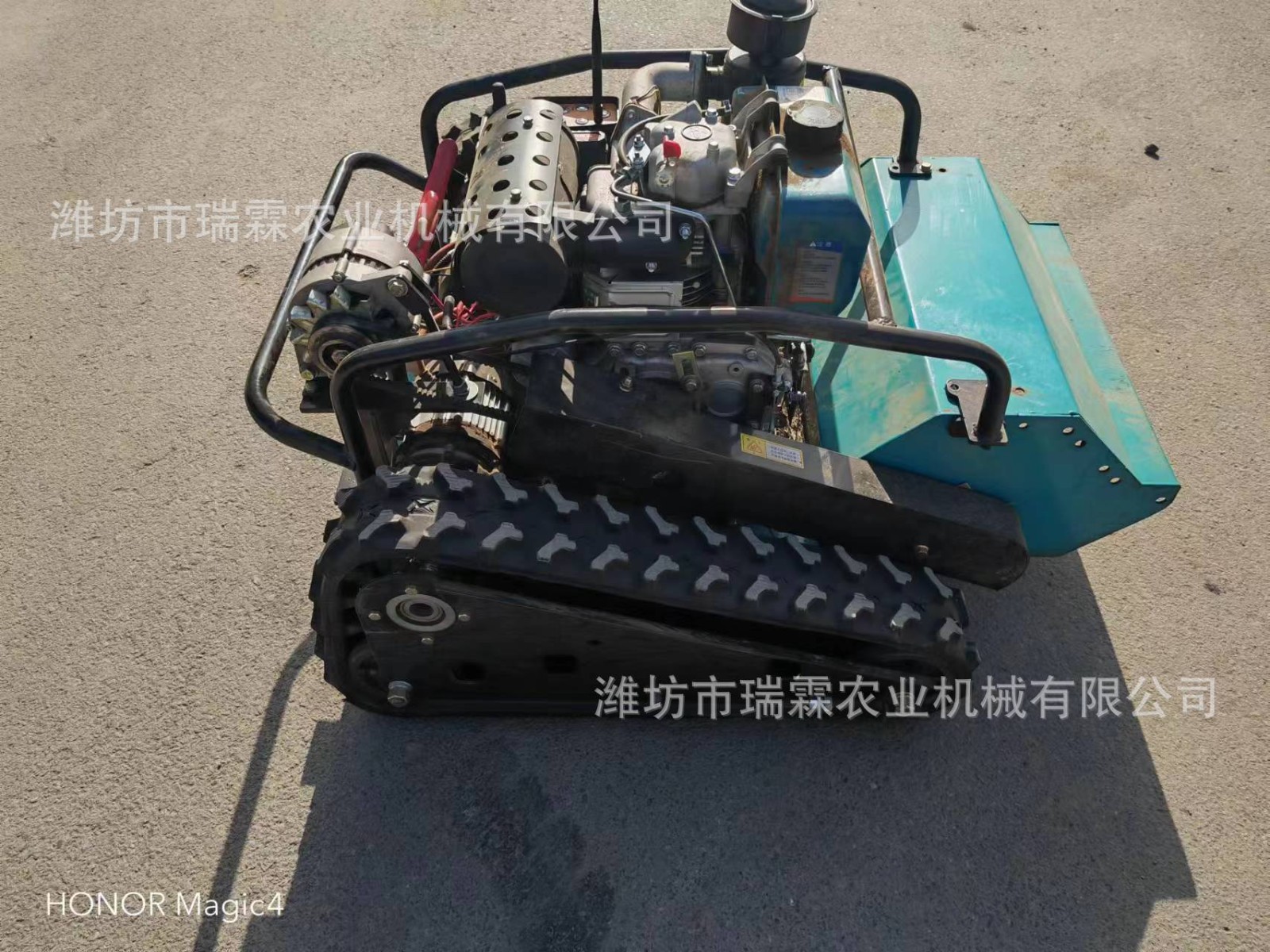 柴油遥控割草机全自动履带式果园除草机草坪打草修剪园林除草荒草图4