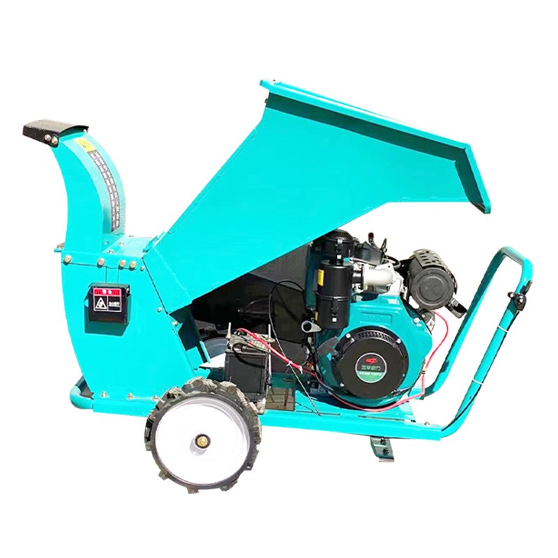 移动式树枝粉碎机树木木材粉碎机碎木机家用农用大型粉碎机小型图5