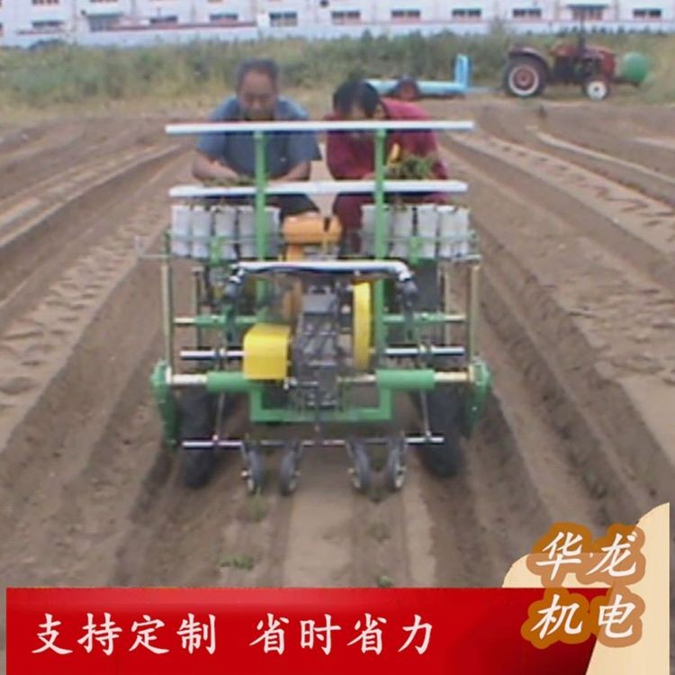 华龙番茄移栽机 轮式自走蔬菜移栽机 厂家直供 支持定制图4