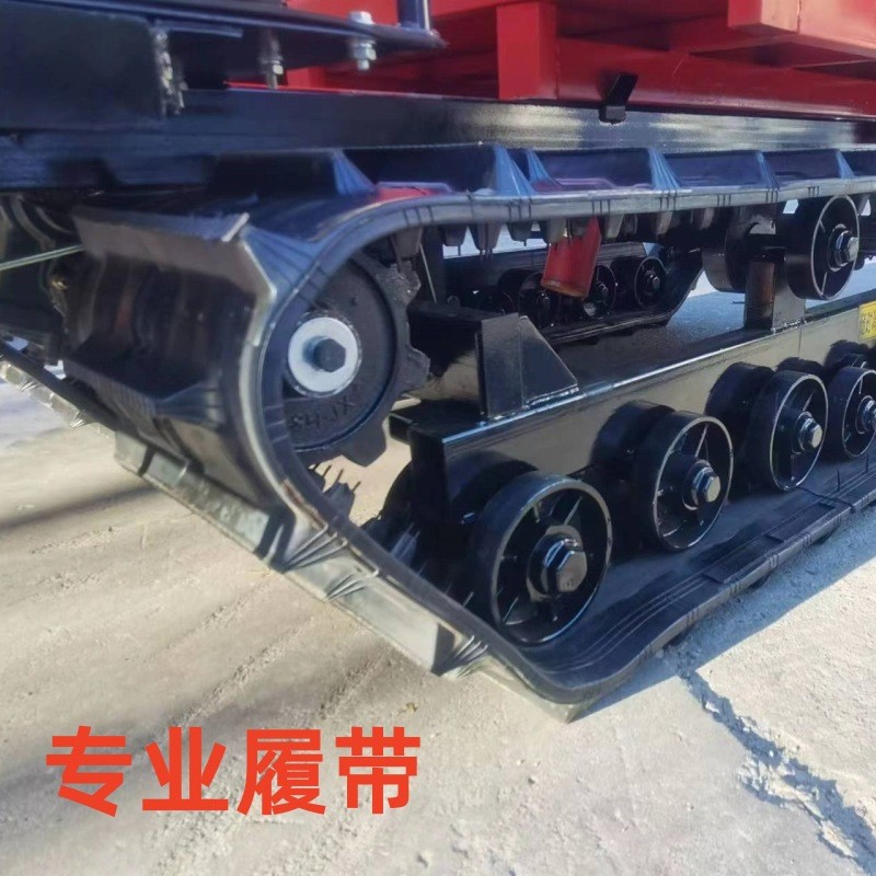 履带运输车总成厂家农用拖拉机自卸爬坡王水田泥地拉货履带运输车图3