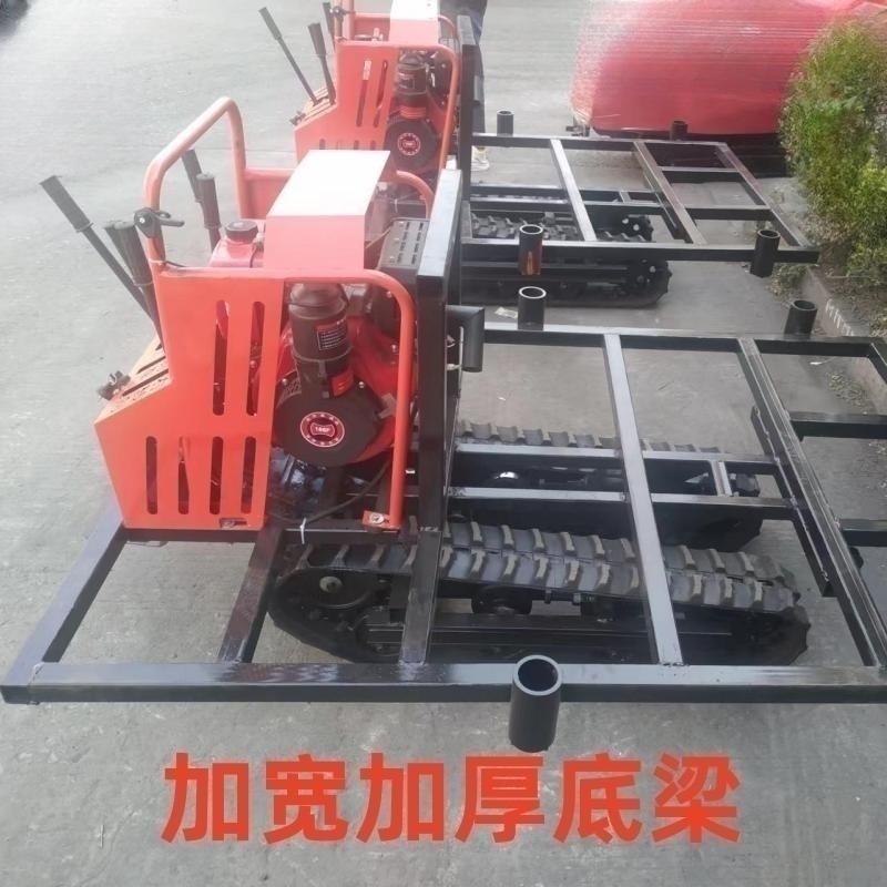 履带运输车总成厂家农用拖拉机自卸爬坡王水田泥地拉货履带运输车图5