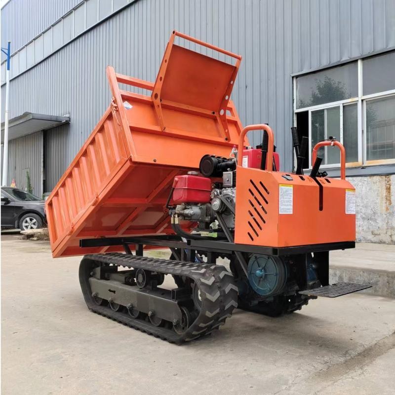 全新履带车运输果园山地自卸丘陵运输车全地形履带车爬山虎拖拉机