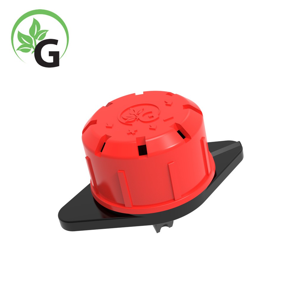 厂家供应 可调节流量滴头 八孔大滴头 绿帽滴头 管上滴头图4