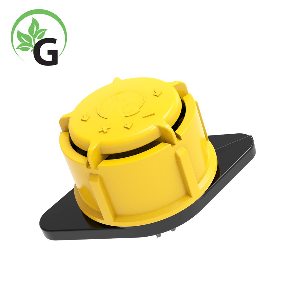 厂家供应 可调节流量滴头 八孔大滴头 绿帽滴头 管上滴头图5