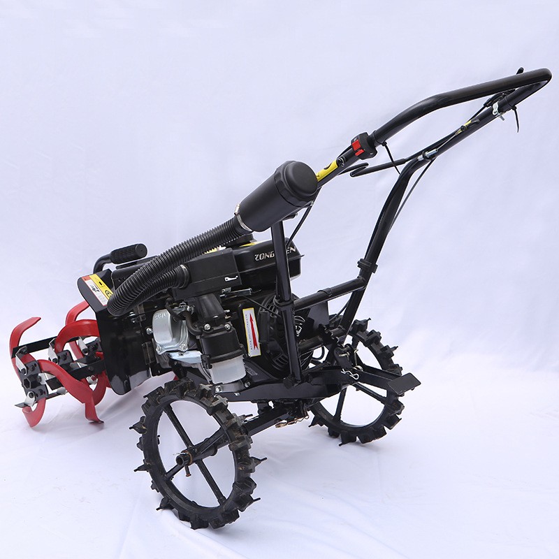 龙帮厂家直供汽油微耕机翻土旋耕机开沟除草小型耕地机批发定制图5