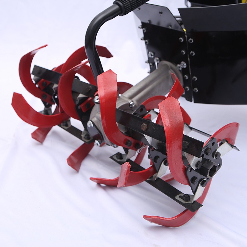 龙帮厂家直供汽油微耕机翻土旋耕机开沟除草小型耕地机批发定制图3