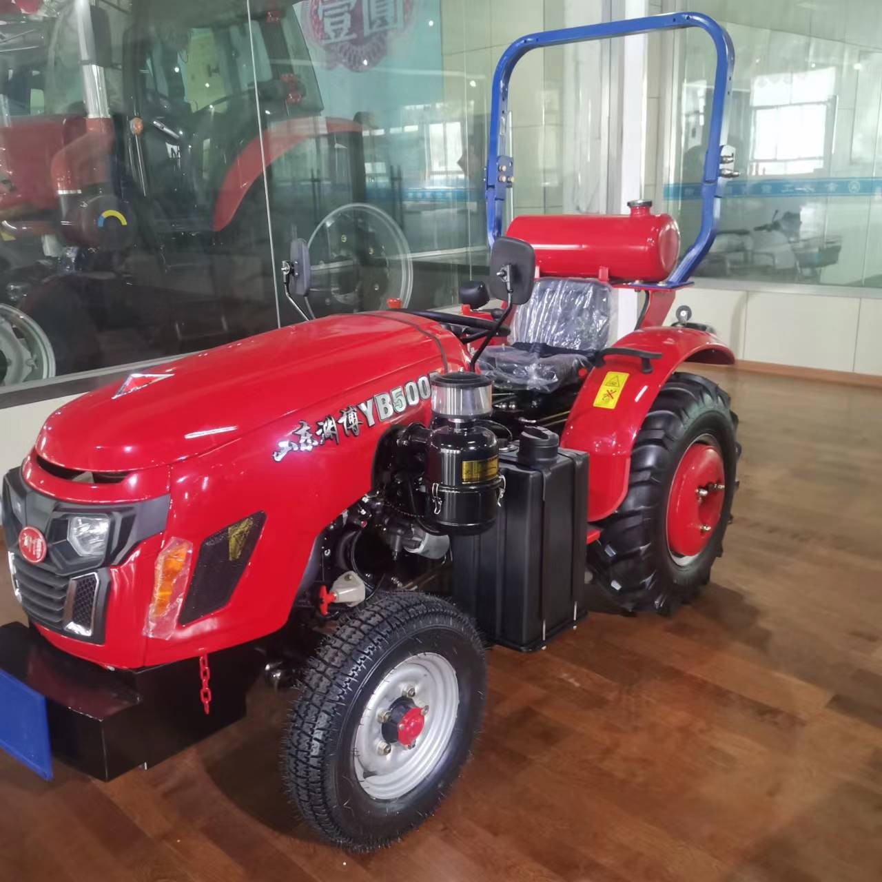 新型小四轮拖拉机 四轮打田犁地机 35马力单缸多功能小型耕田机图2