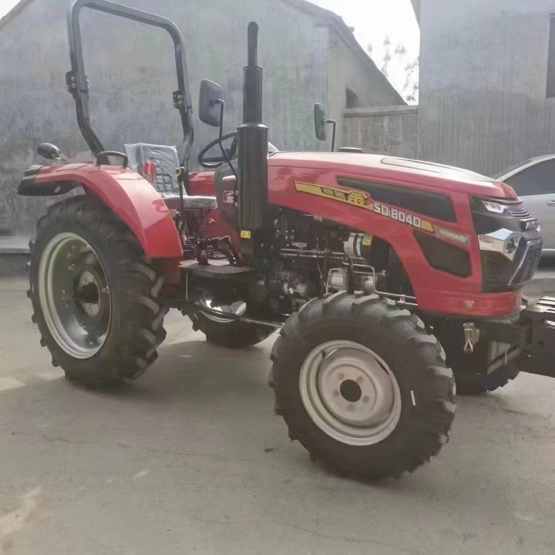 新型小四轮拖拉机 四轮打田犁地机 35马力单缸多功能小型耕田机图4