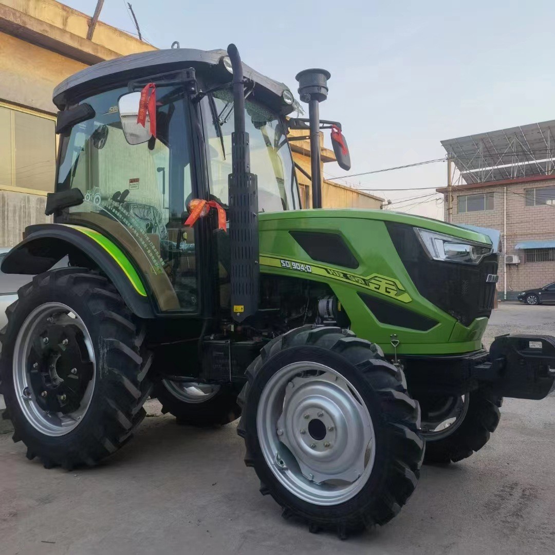 全新904中型农用轮式耕田机 可配带多宽农具拖拉机 四轮拖拉机