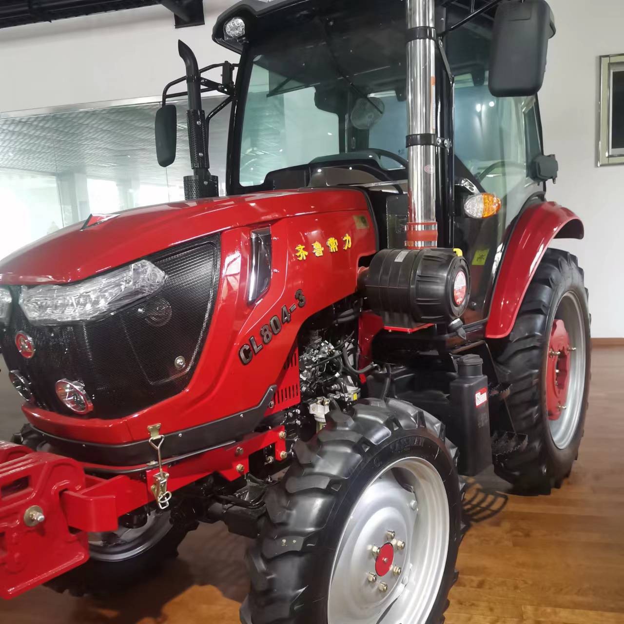 全新904中型农用轮式耕田机 可配带多宽农具拖拉机 四轮拖拉机图4