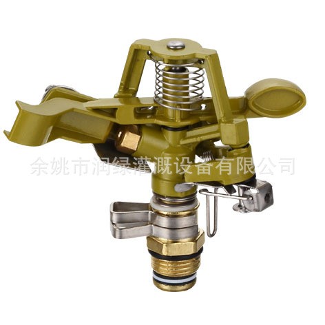 RB-9708锌合金摇臂喷头 农业灌溉 园林灌溉 草坪 喷灌 节水灌溉图1