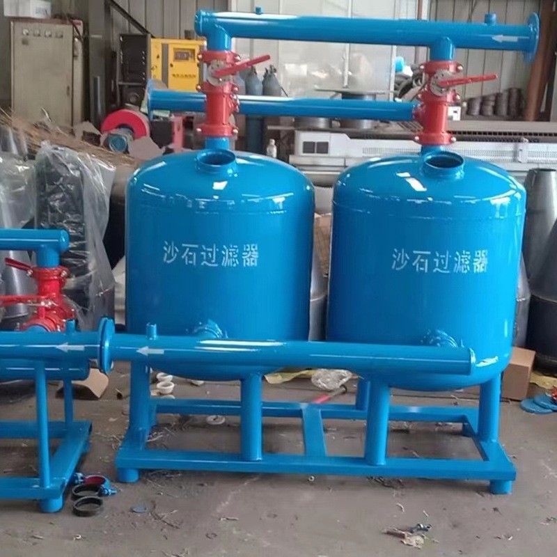 厂家加工农用不锈钢砂石过滤器农业灌溉用全自动反冲洗砂石过滤器图5
