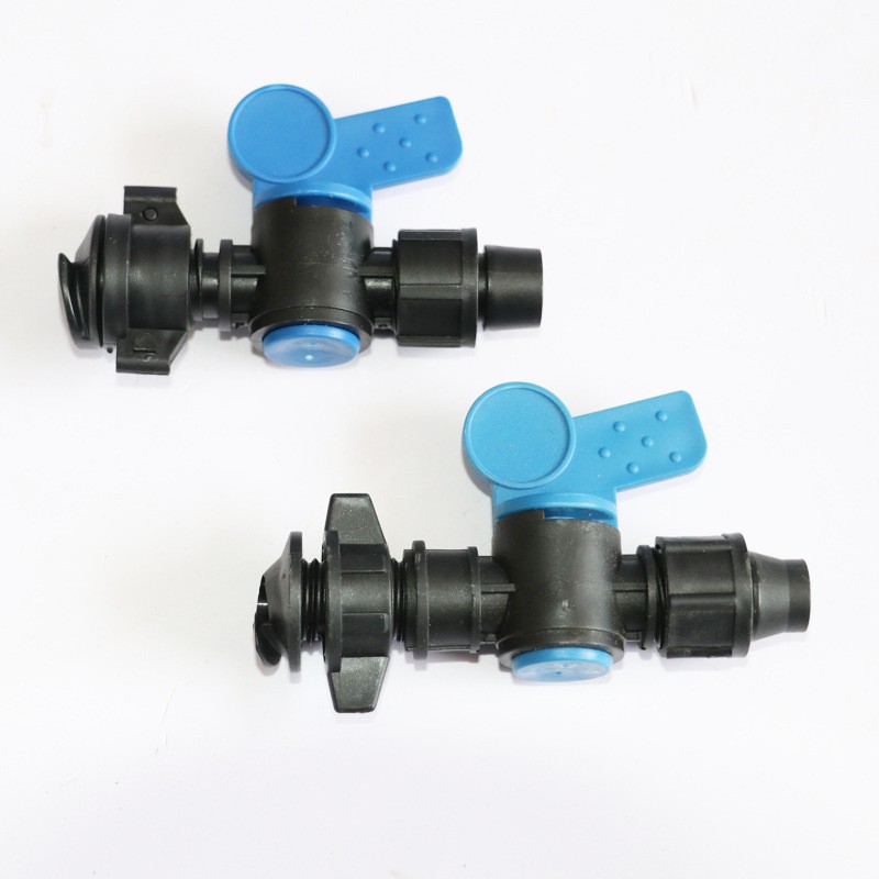 山东厂家出售多种软带旁通阀 滴灌喷灌阀门开关外丝锁母旁通阀图2