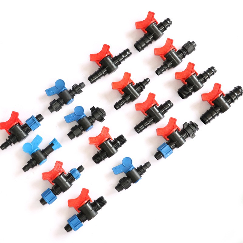 山东厂家出售多种软带旁通阀 滴灌喷灌阀门开关外丝锁母旁通阀图3