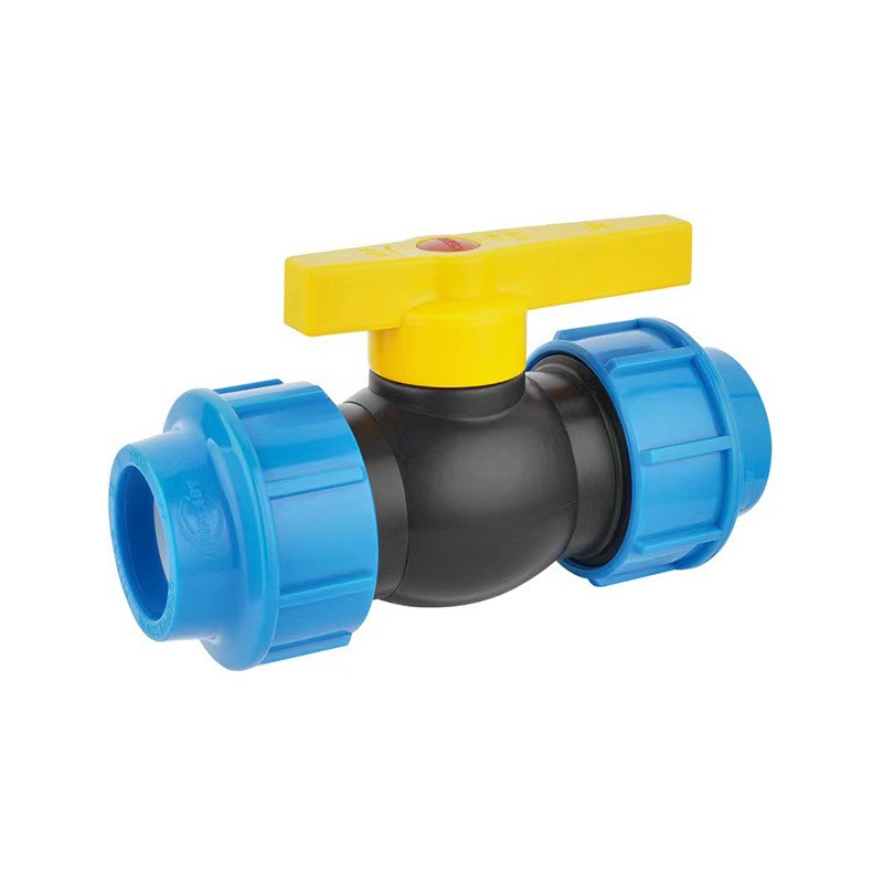 pe管快接管件PE快接等径三通管件大棚吊喷农业生产用水管接头三通图5