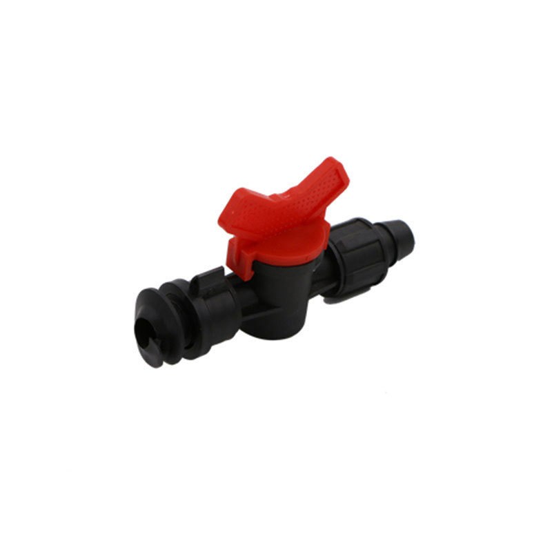 大棚农田灌溉输水带连接用软带旁通阀 不易漏水滴灌带软带旁通阀图4
