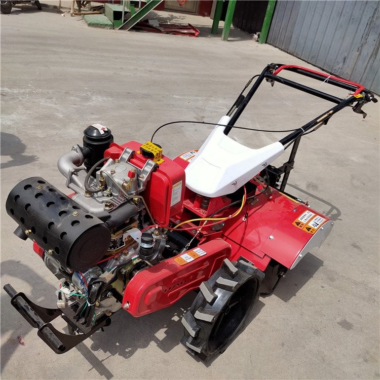 丽鸿机械 农业四驱微耕机 小型手扶式多功能旋耕机图2