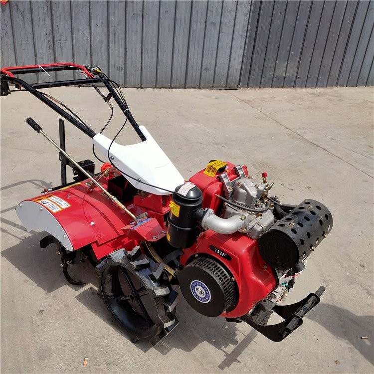 丽鸿机械 农业四驱微耕机 小型手扶式多功能旋耕机图5