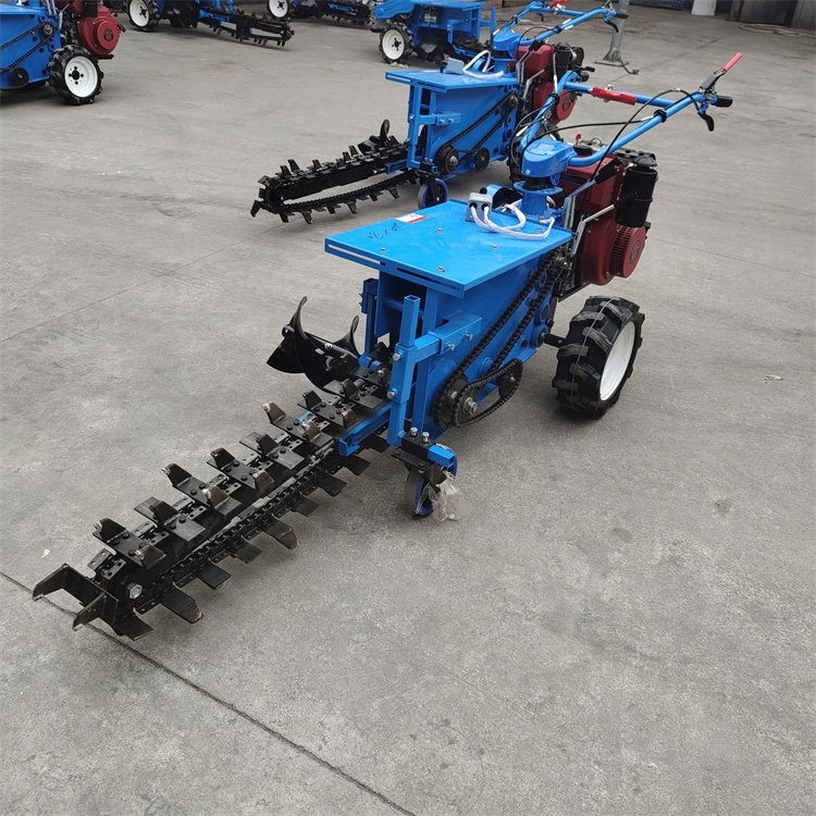 丽鸿机械 管道挖槽机 链条开沟机 工程改造用开槽机图4