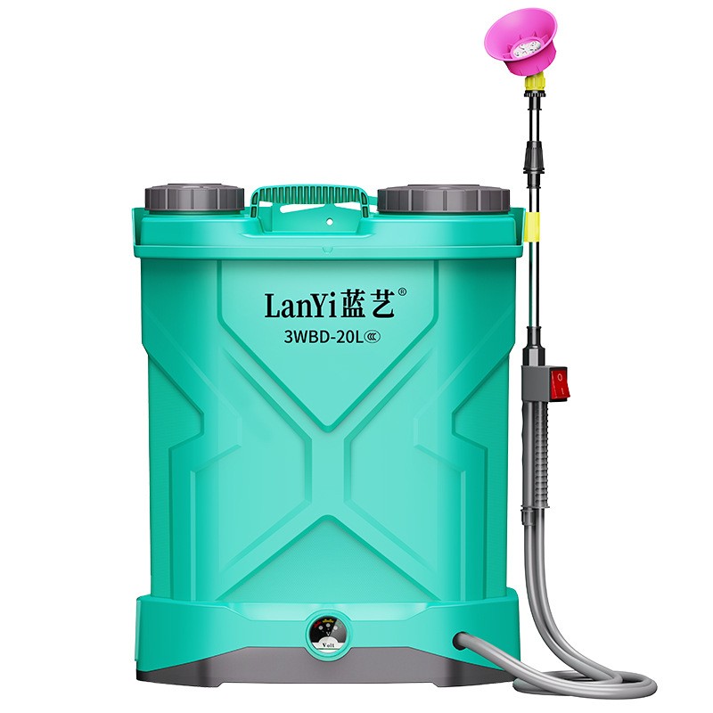 电动喷雾器农用充电打药喷农药高压消毒锂电池喷雾机喷壶图5