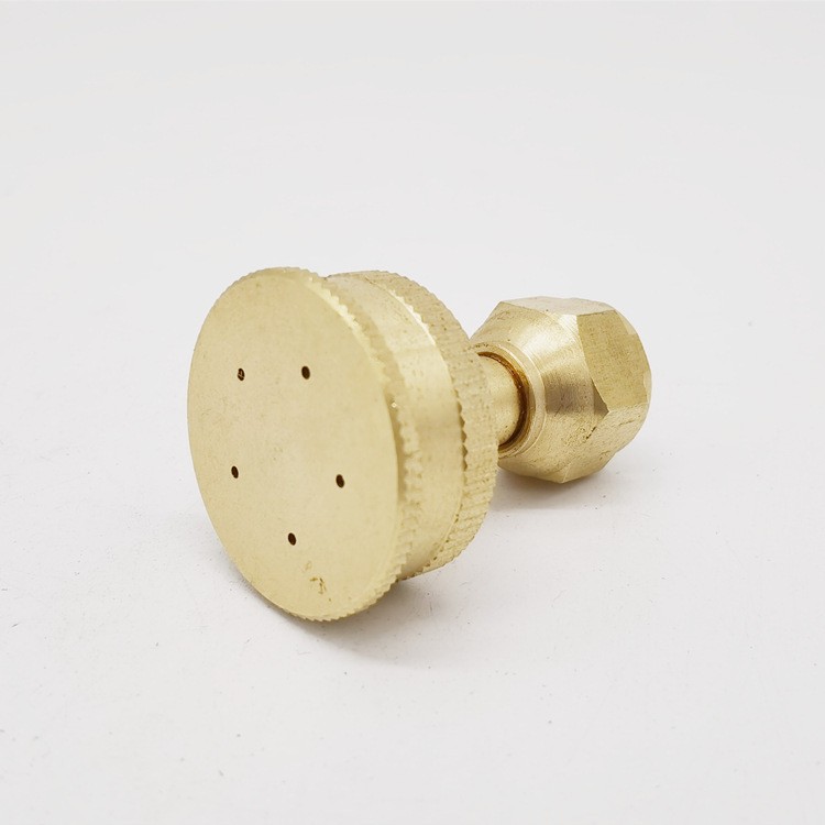 喷雾器铜喷头单双三八孔直弯高压雾化喷头农用电动喷雾器配件批发图5