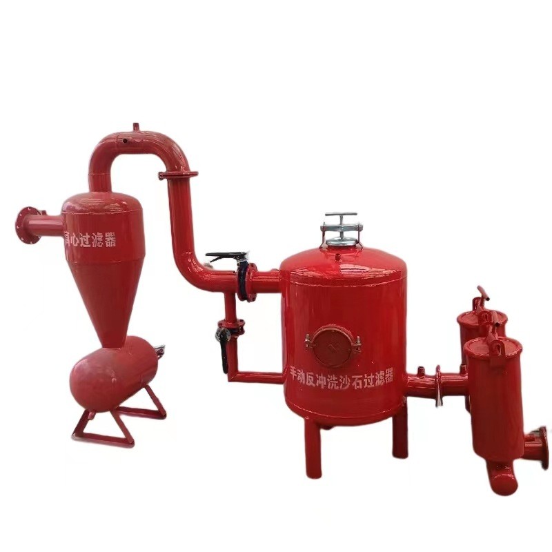 常年出售滴管喷灌离心过滤器旋流除砂器水肥一体化首部过滤器图5