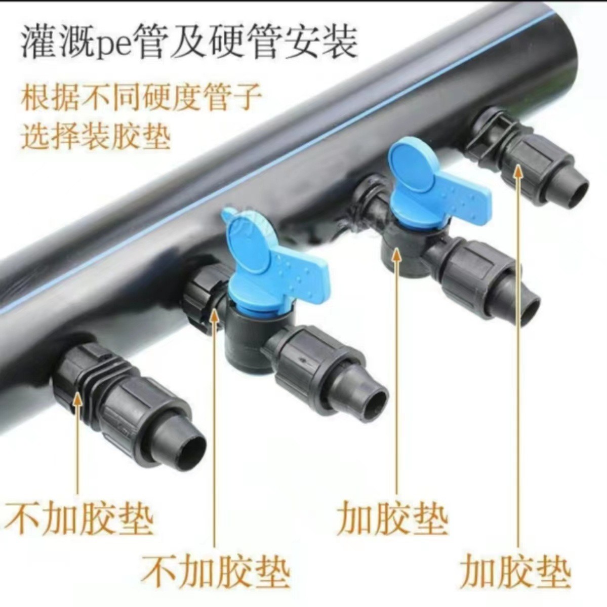 山东厂家销售旁通阀 AK款农业灌溉开关阀门 PE软带旁通阀图5