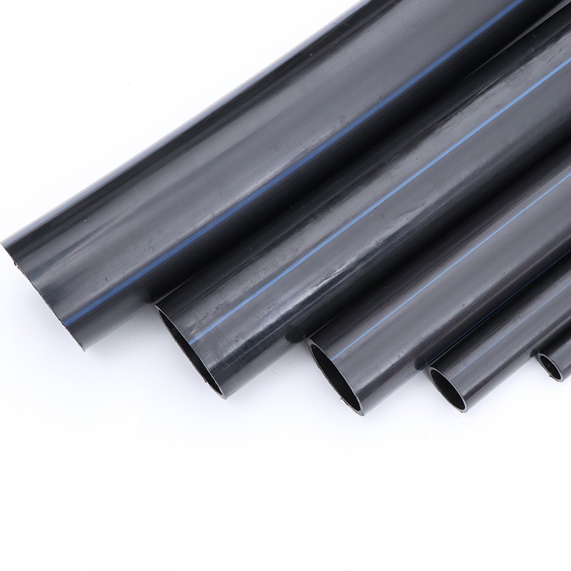 现货出售黑色滴灌节水园林农业生产PE管 63 75 110灌溉主管PE管图4